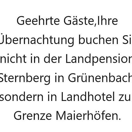 Uebernachtungsmoeglichkeit In Maierhoefen Grunenbach 외부 사진